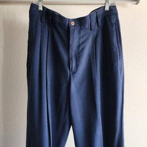 Men’s Navy Tommy Bahama 100% Silk Pants Like New